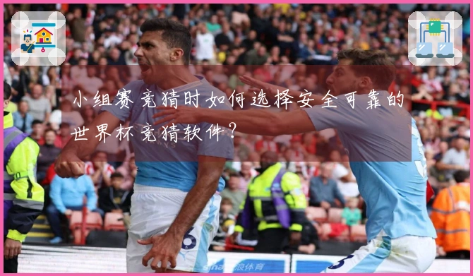 小组赛竞猜时如何选择安全可靠的世界杯竞猜软件？