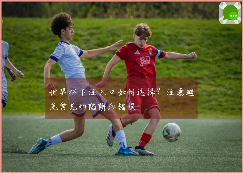 世界杯下注入口如何选择？注意避免常见的陷阱和错误