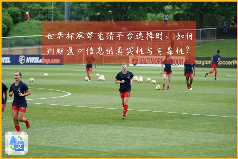 世界杯冠军竞猜平台选择时，如何判断盘口信息的真实性与可靠性？